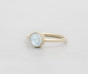 Image of Lucy: Mermaid Ring w. Blue Topaz