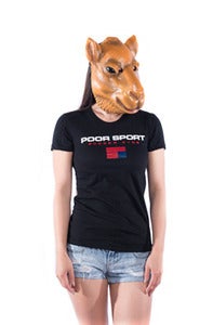 Image of Womens: Poor Sport Tee Black