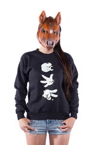 Image of Womens: RPC Crew Glow - Black