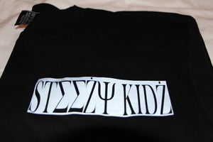 Image of Steezy Kidz Reflective Logo Tee MEDIUM