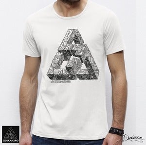 Image of T-shirt homme white SeekSickSound by Iain Macarthur 
