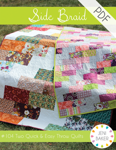 Image of Side Braid Quilt PDF Pattern