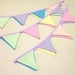 Image of Pastel polka dot mini bunting