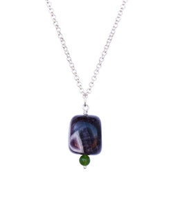 Image of Layering Necklace: Amethyst & Jade