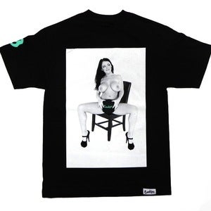 Image of "Sophie Dee" collab t-shirt (black)