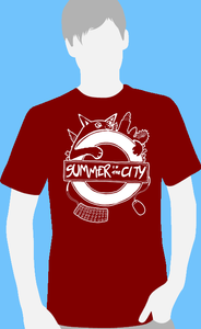 Image of Summer in the City 2013 Cat Tshirt (Red)