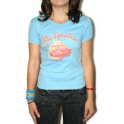Image of Blue-Eyed Son - Girl's Blue Bus Tee