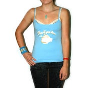 Image of Blue-Eyed Son - Girl's Blue Bus Tank