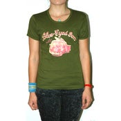 Image of Blue-Eyed Son - Girl's Olive Bus Tee