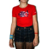 Image of Blue-Eyed Son - Girl's Red Tee