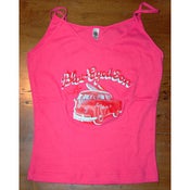 Image of Blue-Eyed Son - Little Girl's Pink Tank