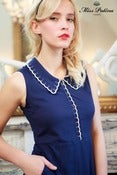 Image of Deary Diary Dress (navy)