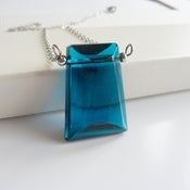 Image of Perspective Necklace (blue)