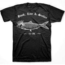 Image of HOOK, LINE AND SINKER tee shirt