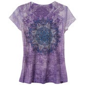 Image of prAna Chai T-Shirt -  Mandala print Dahlia 