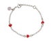 Image of Red Heart Charm Bracelet