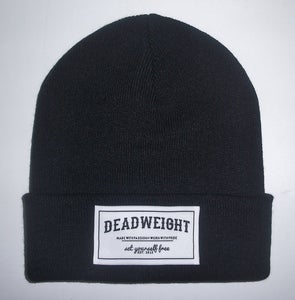 Image of Black Patch Beanie