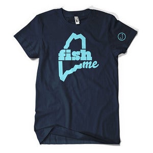 Image of FishME T-Shirt (Navy)