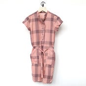 Image of Humanoid coco chef dress - blush plaid