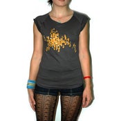 Image of Irving - Girl's Charcoal Tee