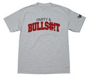 Image of Party & Bulls#!t Tee - Ash