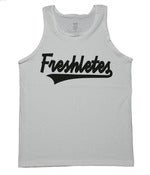 Image of Script Logo Tank - White