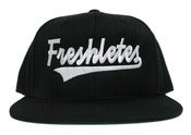 Image of Script Logo Snapback - Black/White