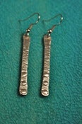 Image of Sterling Silver Earrings with Sterling Silver Rivets