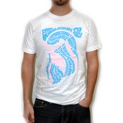 Image of From Bubblegum To Sky - Guy's Queen White Tee