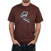 Image of Oranger - Guy's Brown Cloud Tee