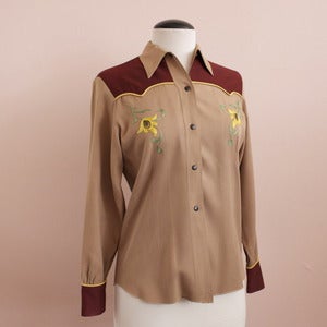 Image of vintage H Bar C western shirt
