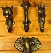 Image of Cast Iron Animal Hooks