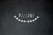 Welcome Decal