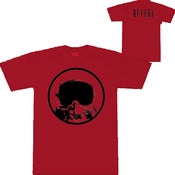Image of T-Shirt 'Pilot' RED (M/L size only)