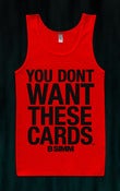 Image of YDWTC RED/BLACK TANK TOP