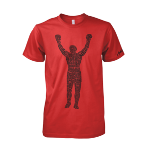 Image of Rocky Statue Tee (Red)