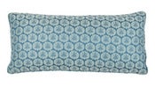 Image of Scalamandre Collection- Castleton Blue Bolster 