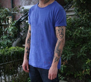 Image of Dailymovement Spring/Summer '13 Men's Speckled T-shirt [Blue]