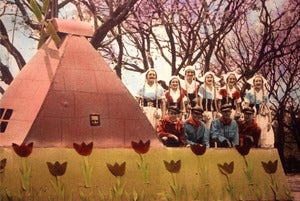 Image of Dutch Float Greeting Card & Envelope