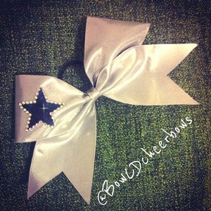 Image of Silver Shine with Galaxy Star Bow