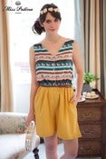 Image of Almost Famous Playsuit (green stripe)
