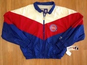 Image of Vintage Deadstock Detroit Pistons "Bad Boys" Era Logo 7 Windbreaker