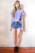 Image of purple pan blouse