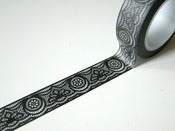 Image of Washi tape "Black lace"