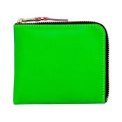 Image of Comme des Garcons | Super Fluo Wallet - Green/Blue