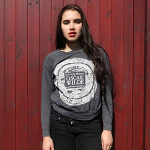 Image of WILDE charcoal pullover