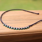 Image of the bling bands- emerald rhinestone headband