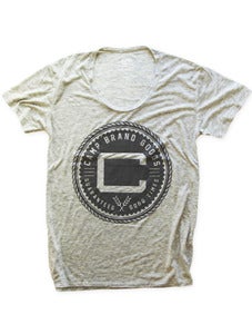 Image of OLDS CREST LOOSE T | OAT HEATHER