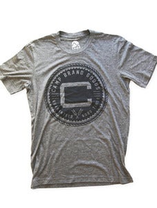 Image of OLDS CREST TSHIRT | TRI-GREY
