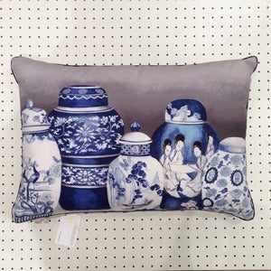 Image of Arent & Pyke's exclusive rectangle cushion 